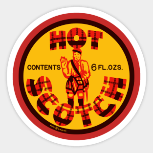 Vintage Hot Scotch Soda Sticker